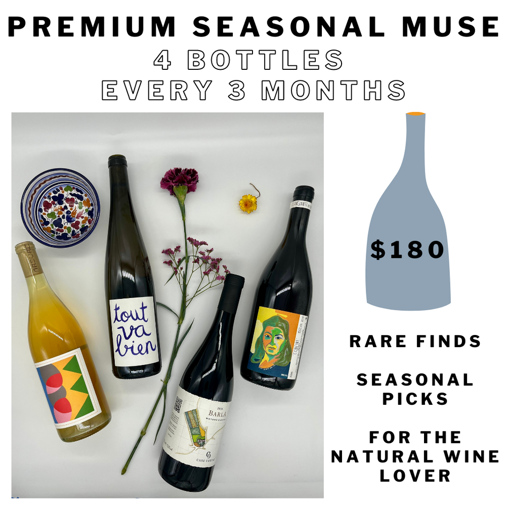 
                  
                    PREMIUM SEASONAL MUSE NATURAL WINE CLUB
                  
                